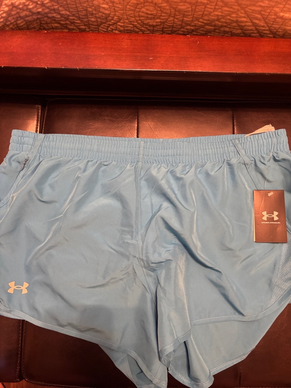 Under Armour Men's Light Blue Athletic Running Shorts